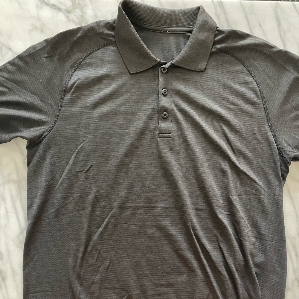 Lululemon Black Polo size Large